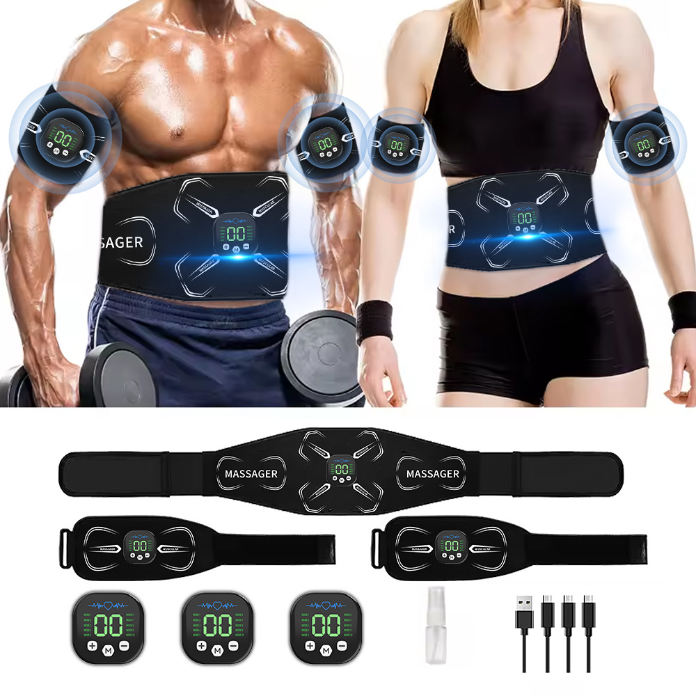 Home Gym Necessities - EMS Muscle Stimulator Abdominal Trainer Abs