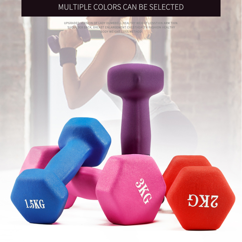 Hex Dumbbell Set - Women Dumbbell Hexagonal Dumbbell Weight Loss