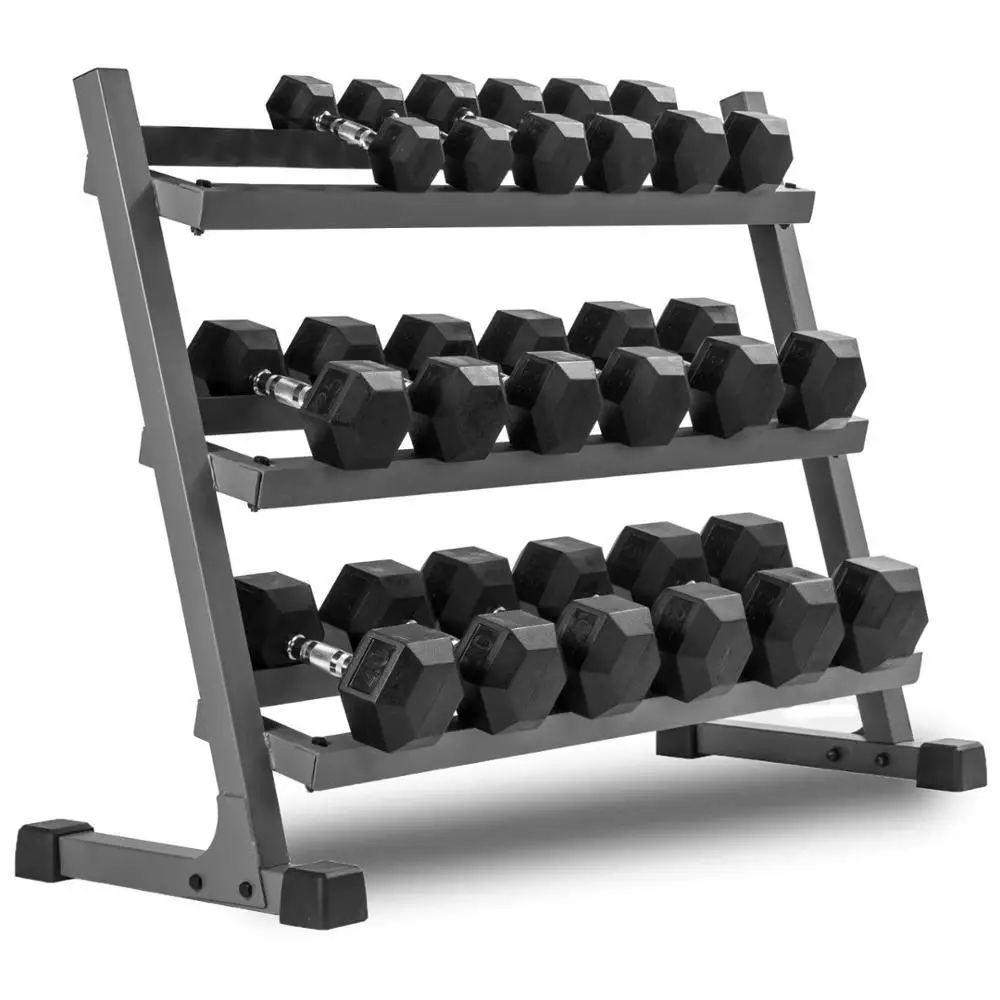 New Product Wholesale Rubber C - Hex Dumbbell Set 评论和价格