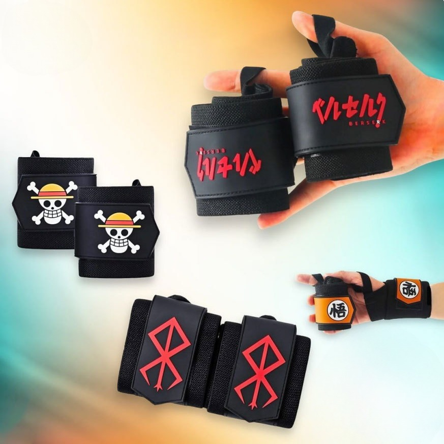 One Piece Naruto Berserk DRAGO - Lifting Straps Wrist 评论和价格