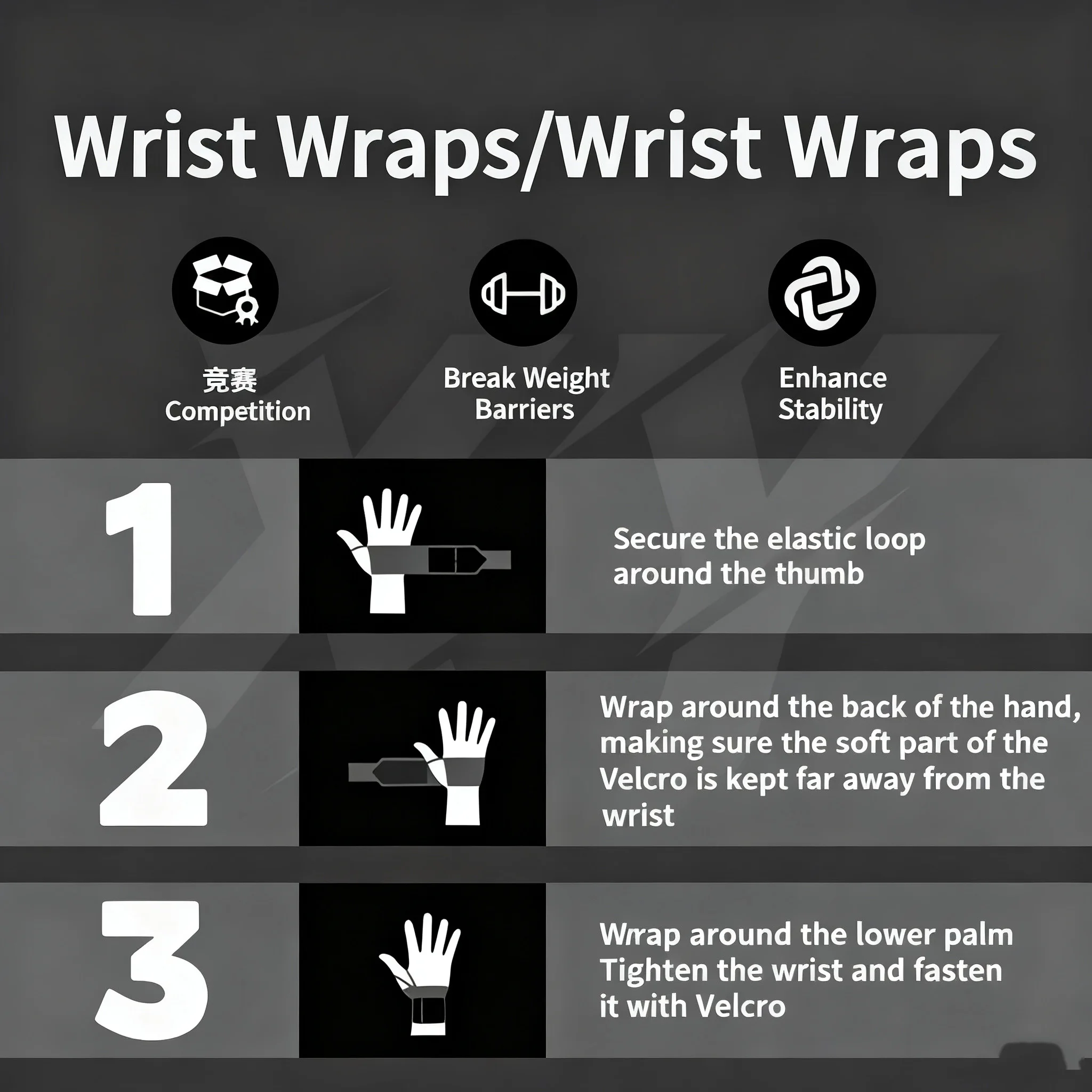1 Pair Gym Sports Weight Lifti - Lifting Straps Wrist 评论和价格