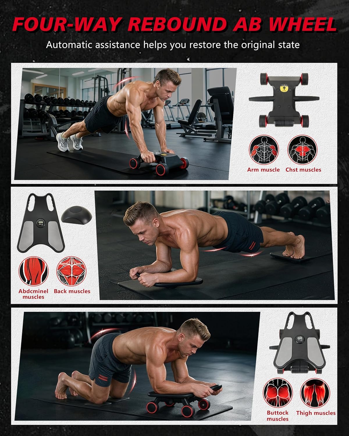 Ab Roller Wheel, Ab Roller, Up - Ab Roller Wheel 评论和价格