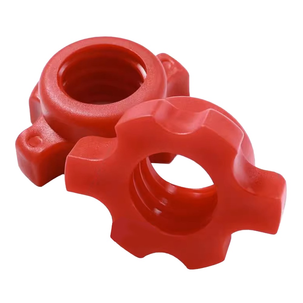 4pcs Weightlifting Red Dumbbel - Hex Dumbbell Set 评论和价格