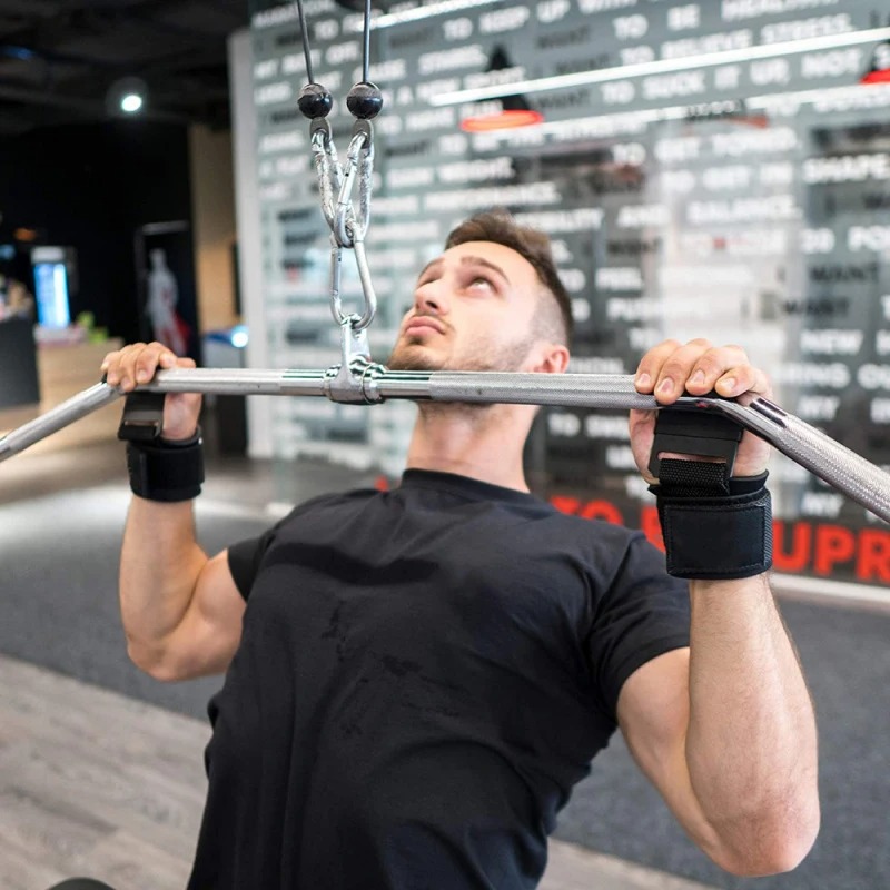 2Pcs Weight Lifting Hooks Non  - Lifting Straps Wrist 评论和价格