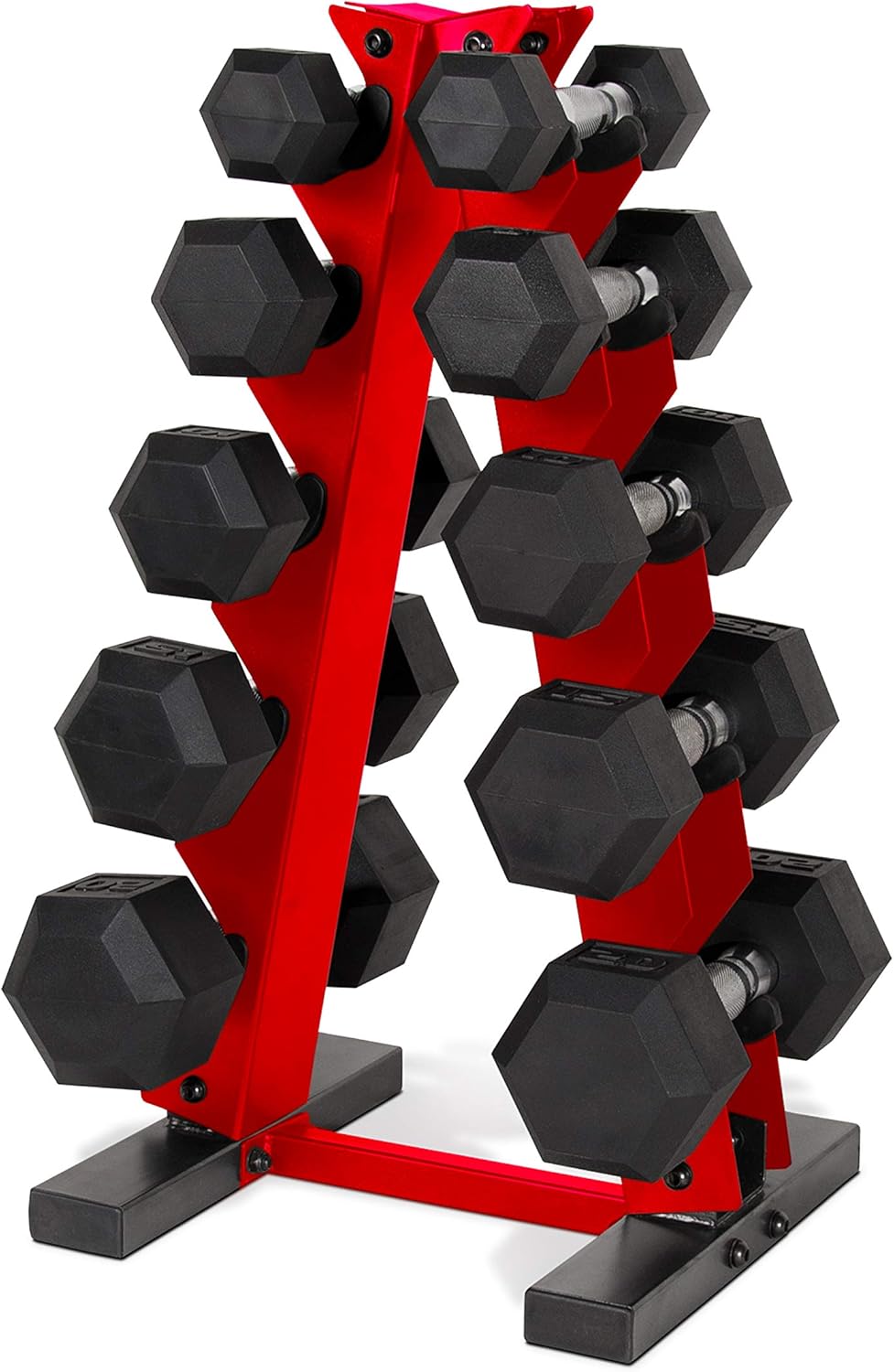 Coated Hex Dumbbell Weight Set - Hex Dumbbell Set 评论和价格