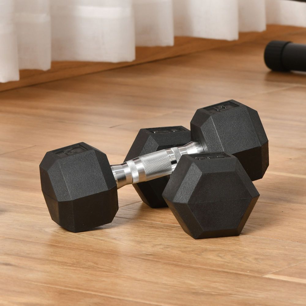 Ye Soozier 2x15lbs Hex Dumbbel - Hex Dumbbell Set 评论和价格