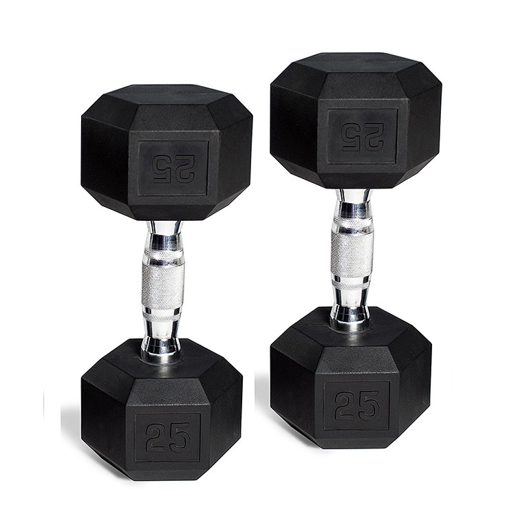 Hex Rubber Dumbbell Sets / Dum - Hex Dumbbell Set 评论和价格