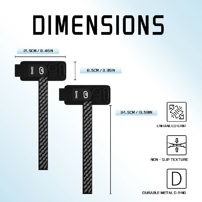 2Pcs Weightlifting Wrist Strap - Lifting Straps Wrist 评论和价格