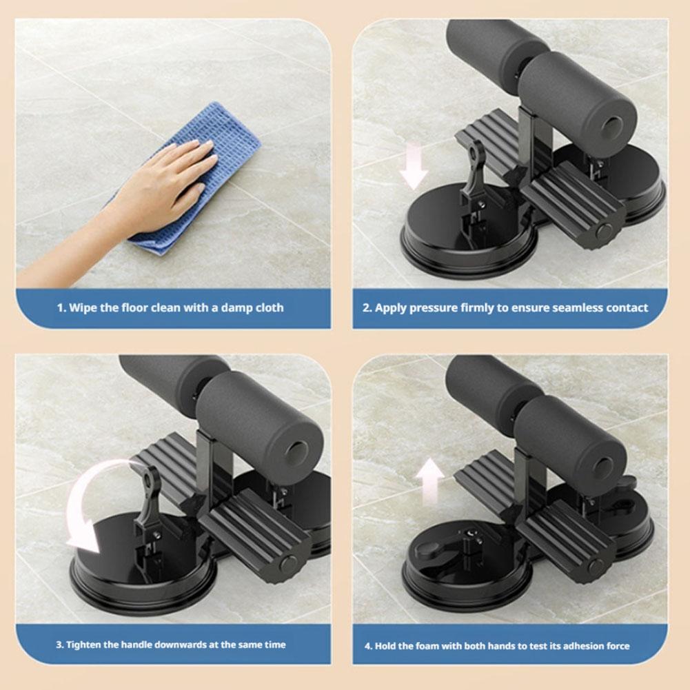 Double Suction Cup Sit Up Assi - Home Gym Necessities 评论和价格